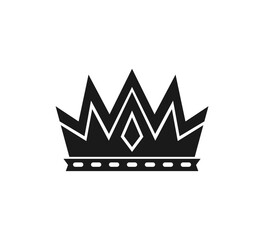 Royal crown icon. Royal Crown silhouette collection. vector illustration