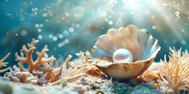 A pearl at the bottom of the sea