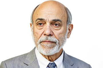 Portrait of a mature man with a white beard