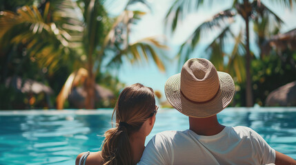 Fototapeta premium Couple on the beach