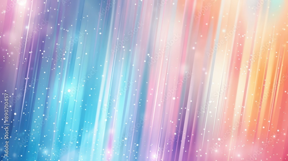 Poster vibrant abstract background with colorful lines and sparkling light effects adds artistic touch to a