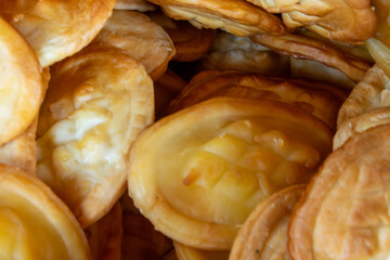 traditional Polish oscypek cheese made from goats milk