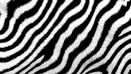 zebra skin pattern - black and white (artwork 3) © mr.mmz