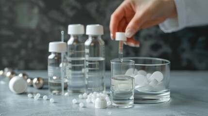 Homeopathic Medicine Preparation