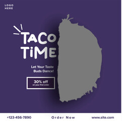 Food Social Media Post For Promotion And Marketing