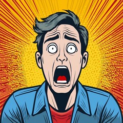 Fear in pop art