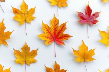 Obraz premium leaves background