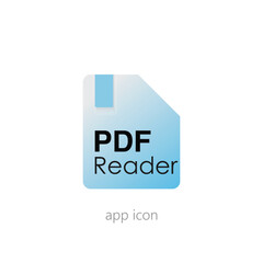 pdf reader app icon 