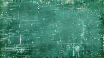 Green chalkboard texture background with chalk smudges and scratches