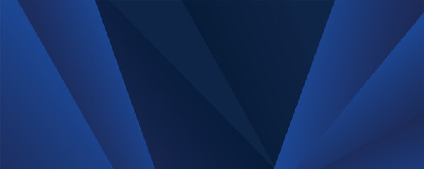 Obraz premium Modern dark blue paper background with dark 3d layered line triangle texture in elegant website or textured paper design