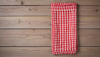 Obraz premium Retro Thanksgiving Table Setting with Chequered Tablecloth