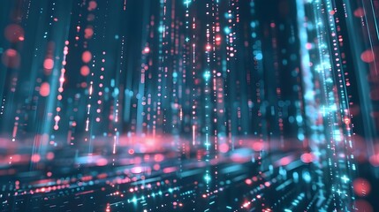 Abstract technology big data background concept