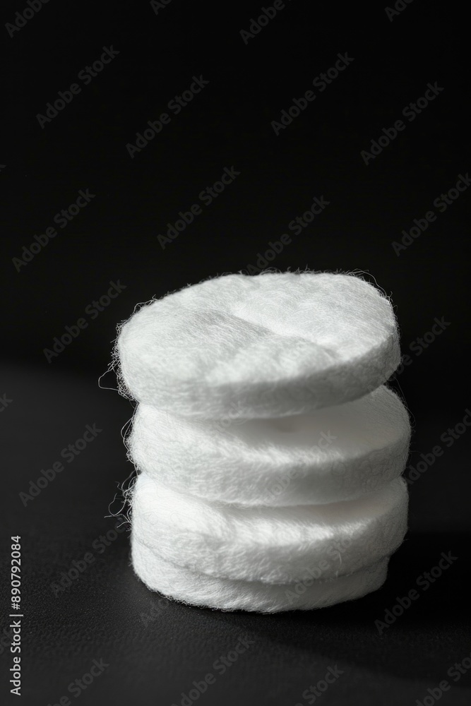 Poster a pile of white wool sits on a dark background, creating a striking contrast