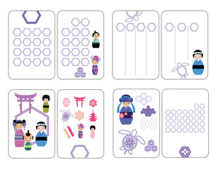 A set of pages for a diary  for November.