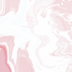 Abstract swirling patterns in shades of pink and white marble