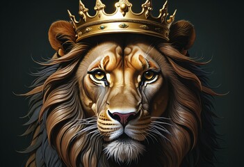 Monarch of the Jungle: A Majestic Portrait