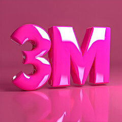 3M Follower 3D color number