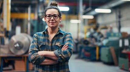 Portrait of a carpenter in their workshop
