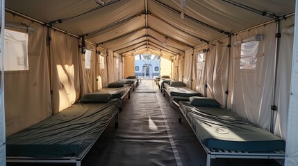 Medical Field Hospital Interior