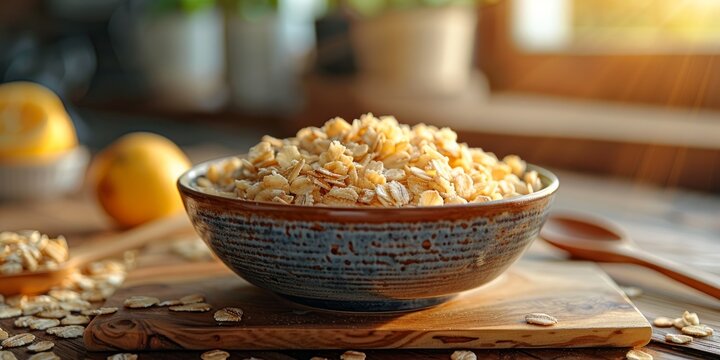 National Oatmeal Day oatmeal, October 29th - Powered by Adobe