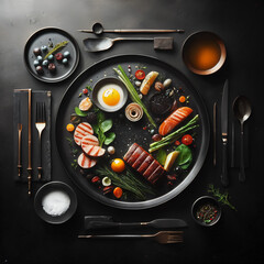 Gourmet Dinner: Art of Minimalism