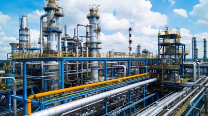 Industrial Refinery Plant