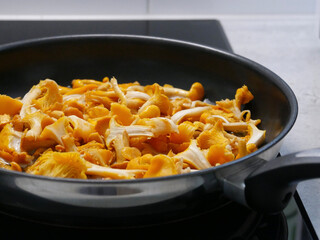 Cooking Chanterelles