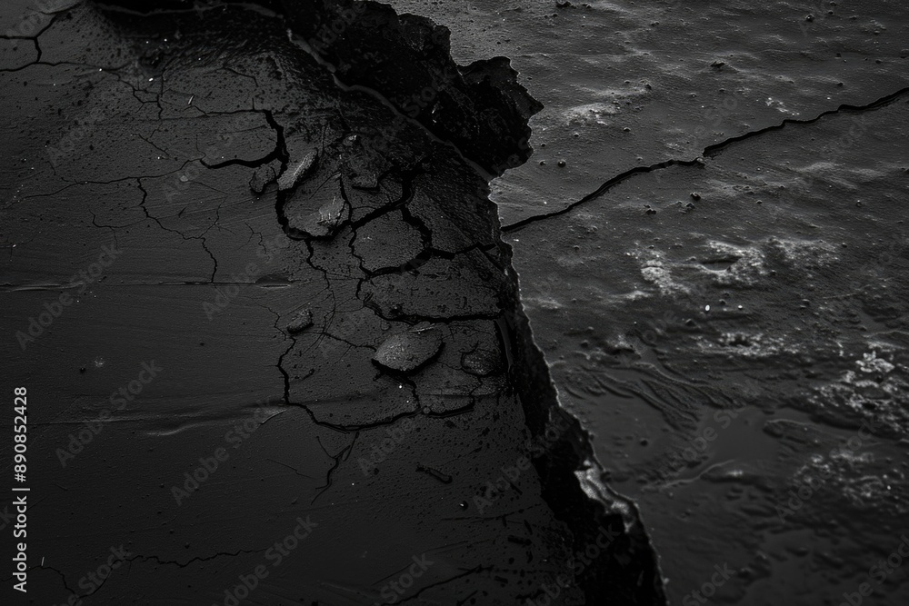 Poster a black and white photograph of a boat floating on calm water, perfect for use as a neutral backgrou