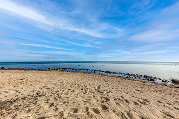 Obraz premium Plage de Haapiti à Mo'orea en Polynésie