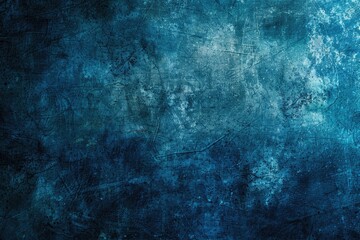 Fototapeta premium A close-up shot of a blue wall featuring a clock
