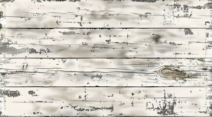Fototapeta premium Whitewashed Weathered Wooden Planks