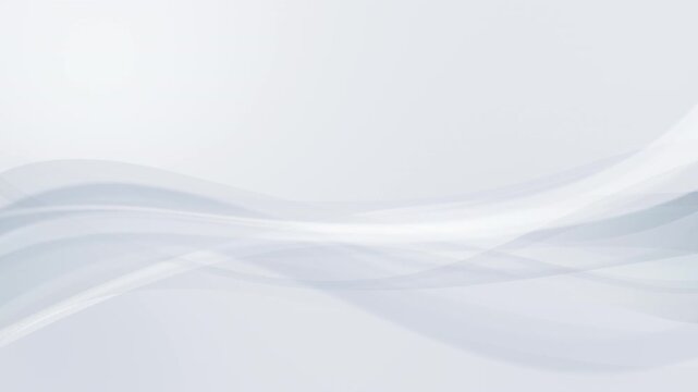 White wave lines.Abstract draped background.Loop video. (117)