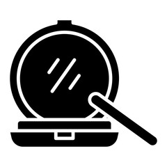 Illustration of Foundation Glyph Icon 