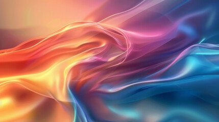 Colorful backdrop with smooth color transitions