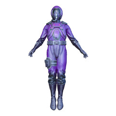 サイバーマン　3DCGレンダリング