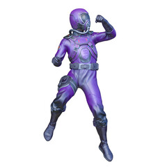 サイバーマン　3DCGレンダリング