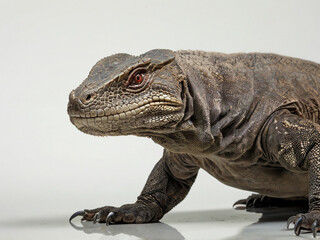 Obraz premium sea octopus animal whole body isolated on white background