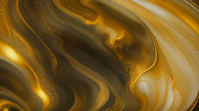 abstract precious golden swirling background