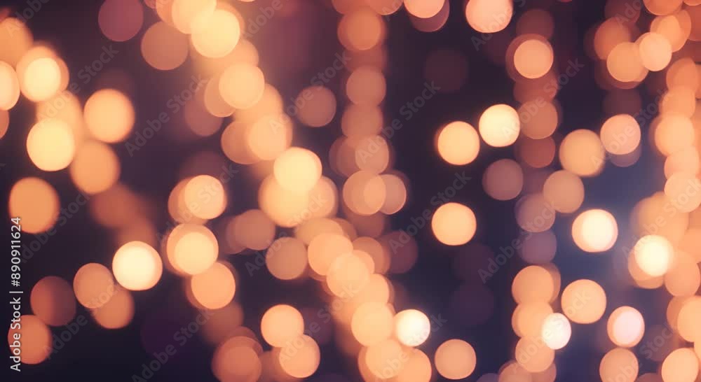 Poster bokeh abstract vertical animation background 4k animation