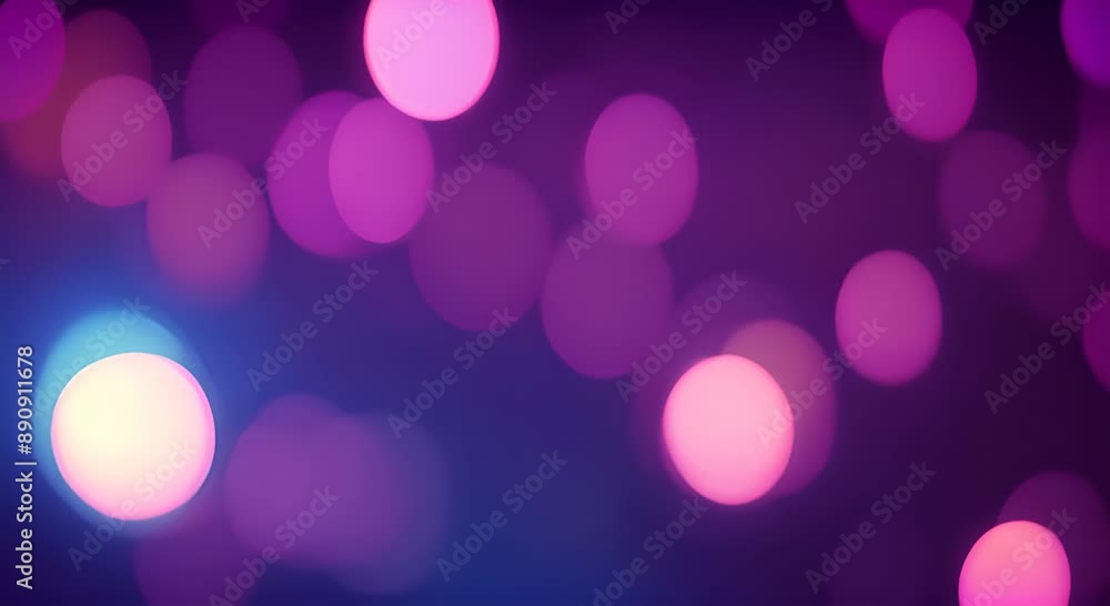 Poster bokeh abstract vertical animation background 4k animation