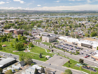 Franklin County Courthouse - Pasco, WA - 4th Ave & Surrounding Area