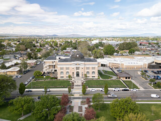 Franklin County Courthouse - Pasco, WA - 4th Ave & Surrounding Area
