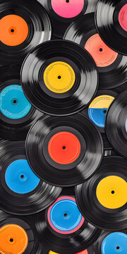 Cole&ccedil;&atilde;o de discos de vinil antigos