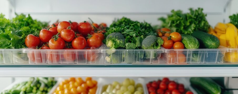 Augmented reality food shopping, holographic nutrition insights, futuristic retail experience