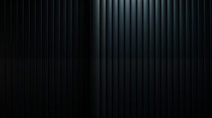 Black Lines Vertical Bars on Black Background, Abstract Image, Texture, Pattern Background, Wallpaper, Smartphone Cover and Screen, Cell Phone, Computer, Laptop, 9:16 and 16:9 Format