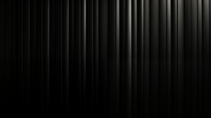 Black Lines Vertical Bars on Black Background, Abstract Image, Texture, Pattern Background, Wallpaper, Smartphone Cover and Screen, Cell Phone, Computer, Laptop, 9:16 and 16:9 Format