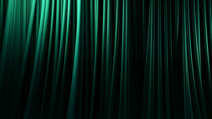 Green Lines Vertical Bars on Black Background, Abstract Image, Texture, Pattern Background, Wallpaper, Smartphone Cover and Screen, Cell Phone, Computer, Laptop, 9:16 and 16:9 Format