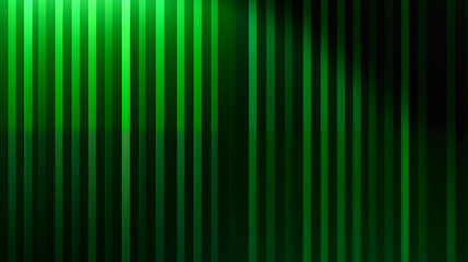 Green Lines Vertical Bars on Black Background, Abstract Image, Texture, Pattern Background, Wallpaper, Smartphone Cover and Screen, Cell Phone, Computer, Laptop, 9:16 and 16:9 Format