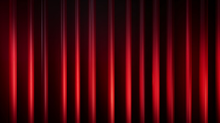 Red Lines Vertical Bars on Black Background, Abstract Image, Texture, Pattern Background, Wallpaper, Smartphone Cover and Screen, Cell Phone, Computer, Laptop, 9:16 and 16:9 Format