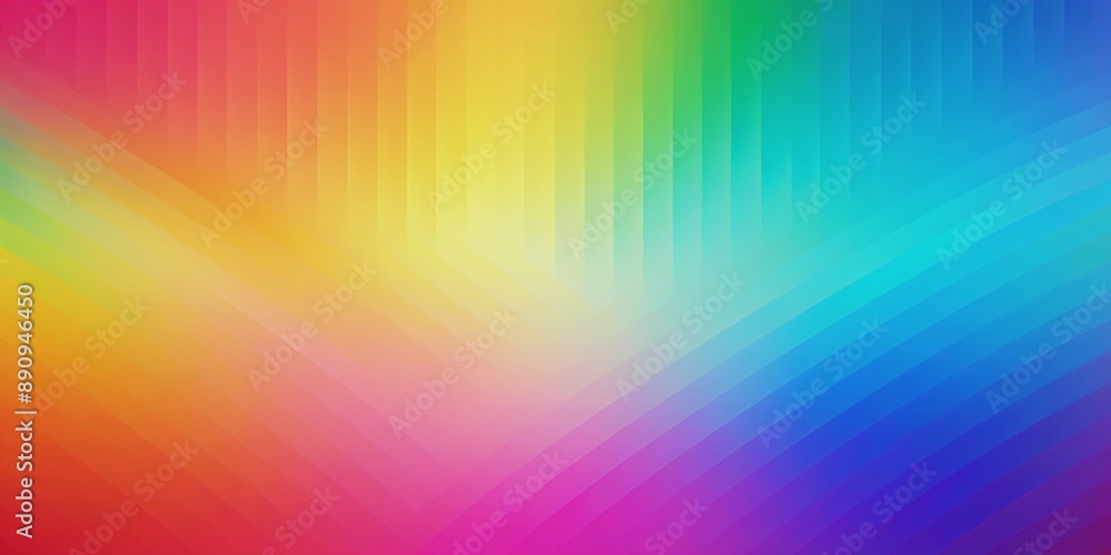 Aufkleber vibrant colorful abstract gradient background transitions from soft pastel hues to bold bright color